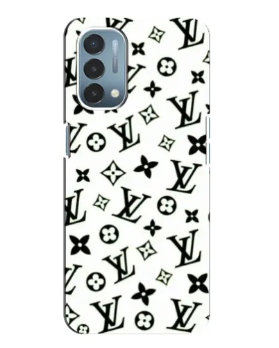 Чехол для OnePlus Nord N200 5G (DE211) с картинкой «Монохромный хаос LV»