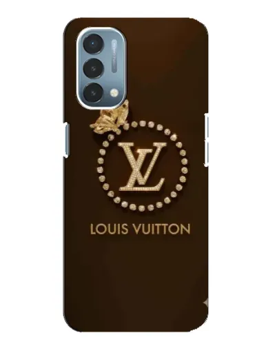 Чехол для OnePlus Nord N200 5G (DE211) с картинкой «LV — золотая печать»