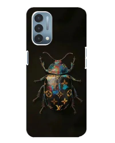 Чехол для OnePlus Nord N200 5G (DE211) с картинкой «LV — мраморный принт»