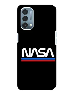Чехол для OnePlus Nord N200 5G (DE211) с картинкой «NASA — классика Red Blue» Чехол для OnePlus Nord N200 5G (DE211) с картинкой «NASA — классика Red Blue»