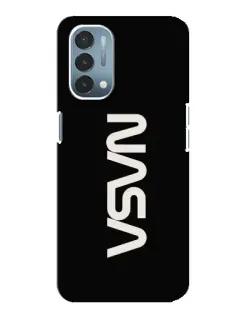 Чехол для OnePlus Nord N200 5G (DE211) с картинкой «NASA — вертикальный логотип» Чехол для OnePlus Nord N200 5G (DE211) с картинкой «NASA — вертикальный логотип»