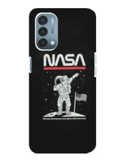 Чехол для OnePlus Nord N200 5G (DE211) с картинкой «NASA — шагаем по Луне» Чехол для OnePlus Nord N200 5G (DE211) с картинкой «NASA — шагаем по Луне»