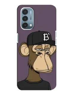 Чехол для OnePlus Nord N200 5G (DE211) с картинкой «Bored Ape в кепке» Чехол для OnePlus Nord N200 5G (DE211) с картинкой «Bored Ape в кепке»