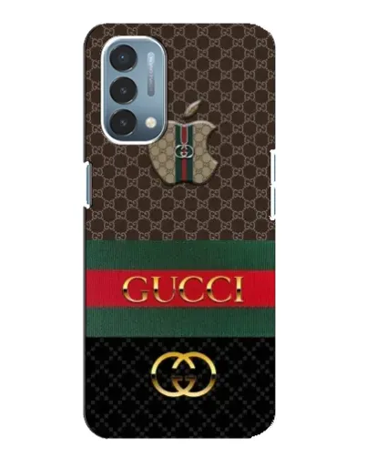 Чехол для OnePlus Nord N200 5G (DE211) с картинкой «Gucci — брендированный десерт»