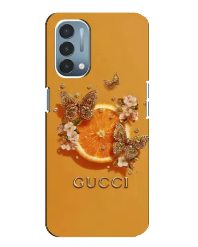 Чехол для OnePlus Nord N200 5G (DE211) с картинкой «Gucci — золотые бабочки» Чехол для OnePlus Nord N200 5G (DE211) с картинкой «Gucci — золотые бабочки»