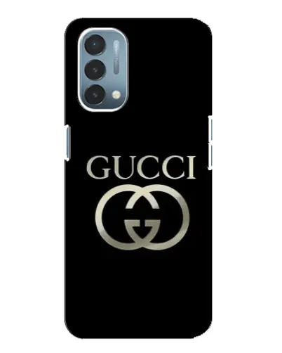 Чехол для OnePlus Nord N200 5G (DE211) с картинкой «Gucci — золото на черном» Чехол для OnePlus Nord N200 5G (DE211) с картинкой «Gucci — золото на черном»