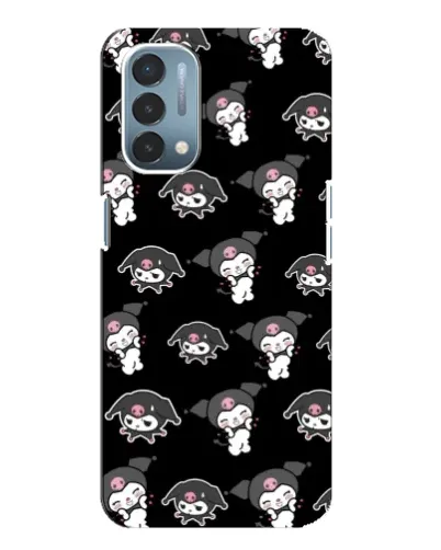 Чехол для OnePlus Nord N200 5G (DE211) с картинкой «Черный паттерн Kuromi» Чехол для OnePlus Nord N200 5G (DE211) с картинкой «Черный паттерн Kuromi»
