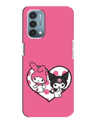 Чехол для OnePlus Nord N200 5G (DE211) с картинкой «Kuromi и My Melody» Чехол для OnePlus Nord N200 5G (DE211) с картинкой «Kuromi и My Melody»