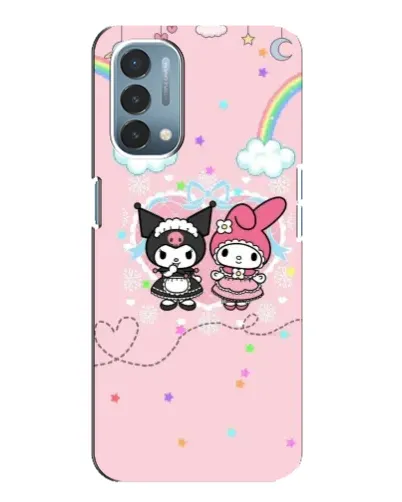 Чехол для OnePlus Nord N200 5G (DE211) с картинкой «My Melody и Kuromi» Чехол для OnePlus Nord N200 5G (DE211) с картинкой «My Melody и Kuromi»