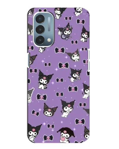Чехол для OnePlus Nord N200 5G (DE211) с картинкой «Kuromi — паттерн» Чехол для OnePlus Nord N200 5G (DE211) с картинкой «Kuromi — паттерн»