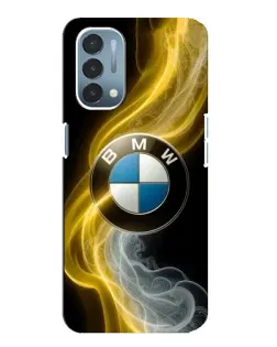Чехол для OnePlus Nord N200 5G (DE211) с картинкой «Золотистый дым BMW» Чехол для OnePlus Nord N200 5G (DE211) с картинкой «Золотистый дым BMW»