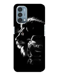 Чехол для OnePlus Nord N200 5G (DE211) с картинкой «BMW и лев» Чехол для OnePlus Nord N200 5G (DE211) с картинкой «BMW и лев»