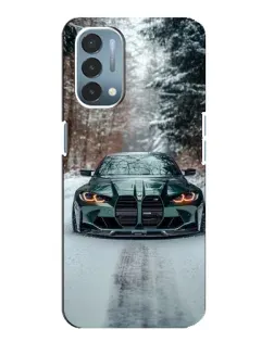 Чехол для OnePlus Nord N200 5G (DE211) с картинкой «BMW в зимнем лесу» Чехол для OnePlus Nord N200 5G (DE211) с картинкой «BMW в зимнем лесу»