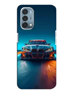 Чехол для OnePlus Nord N200 5G (DE211) с картинкой «BMW — огни неона» Чехол для OnePlus Nord N200 5G (DE211) с картинкой «BMW — огни неона»