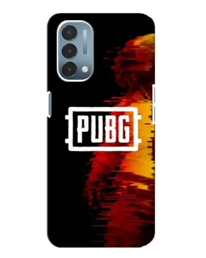 Чехол для OnePlus Nord N200 5G (DE211) с картинкой «Яркий логотип PUBG»