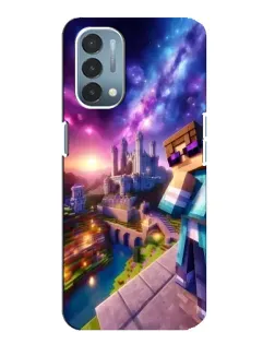 Чехол для OnePlus Nord N200 5G (DE211) с картинкой «Стив и космос»