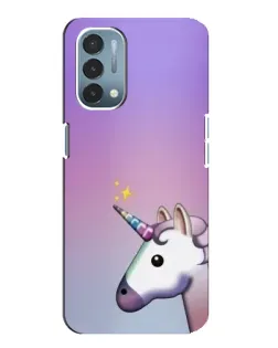 Чехол для OnePlus Nord N200 5G (DE211) с картинкой «Единорог градиент» Чехол для OnePlus Nord N200 5G (DE211) с картинкой «Единорог градиент»