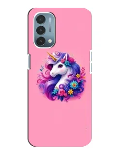 Чехол для OnePlus Nord N200 5G (DE211) с картинкой «Сказочный единорог»