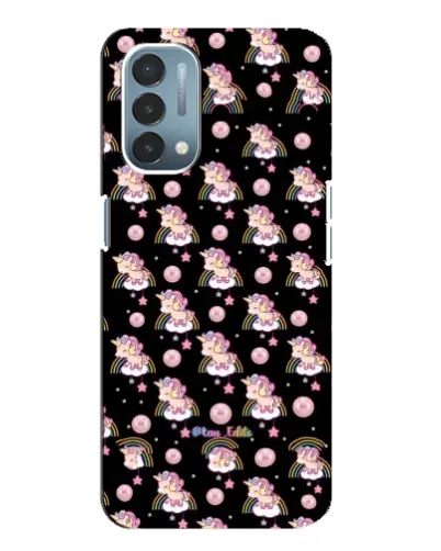 Чехол для OnePlus Nord N200 5G (DE211) с картинкой «Magic Unicorn паттерн»