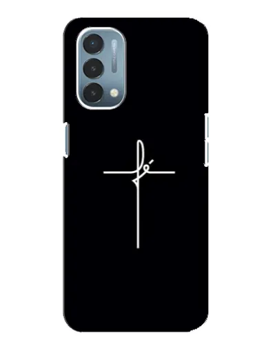Чехол для OnePlus Nord N200 5G (DE211) с картинкой «Тонкий крест» Чехол для OnePlus Nord N200 5G (DE211) с картинкой «Тонкий крест»