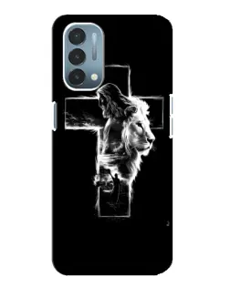 Чехол для OnePlus Nord N200 5G (DE211) с картинкой «Сияющий крест Jesus»