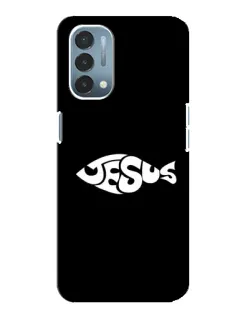 Чехол для OnePlus Nord N200 5G (DE211) с картинкой «Рыба Jesus»