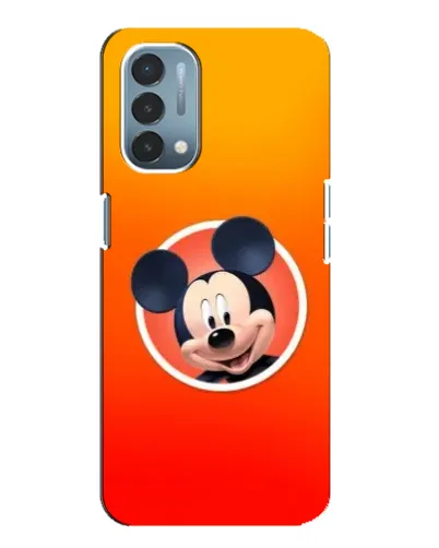 Чехол для OnePlus Nord N200 5G (DE211) с картинкой «Mickey в круге» Чехол для OnePlus Nord N200 5G (DE211) с картинкой «Mickey в круге»