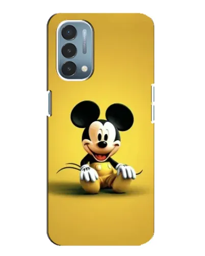 Чехол для OnePlus Nord N200 5G (DE211) с картинкой «Микки на желтом» Чехол для OnePlus Nord N200 5G (DE211) с картинкой «Микки на желтом»