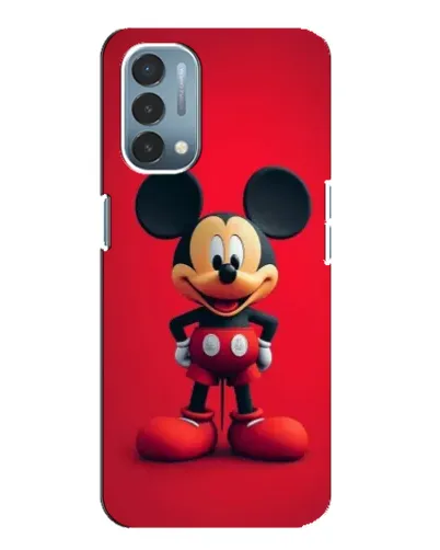 Чехол для OnePlus Nord N200 5G (DE211) с картинкой «Mickey в полный рост» Чехол для OnePlus Nord N200 5G (DE211) с картинкой «Mickey в полный рост»