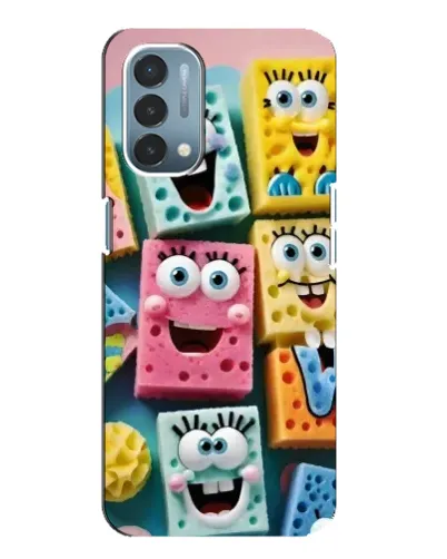 Чехол для OnePlus Nord N200 5G (DE211) с картинкой «Цветные губки» Чехол для OnePlus Nord N200 5G (DE211) с картинкой «Цветные губки»