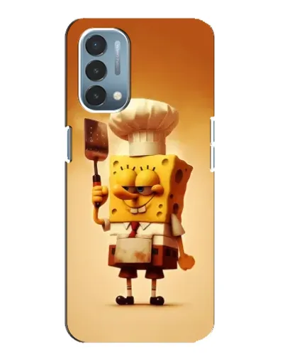 Чехол для OnePlus Nord N200 5G (DE211) с картинкой «Губка Боб повар» Чехол для OnePlus Nord N200 5G (DE211) с картинкой «Губка Боб повар»