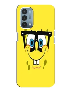 Чехол для OnePlus Nord N200 5G (DE211) с картинкой «Минималистичный Спанч Боб»