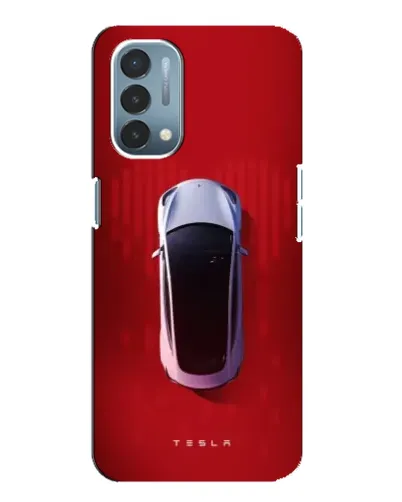 Чехол для OnePlus Nord N200 5G (DE211) с картинкой «Tesla Top View» Чехол для OnePlus Nord N200 5G (DE211) с картинкой «Tesla Top View»