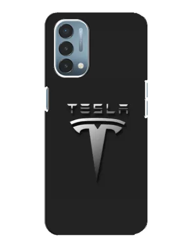 Чехол для OnePlus Nord N200 5G (DE211) с картинкой «Стальной логотип Tesla» Чехол для OnePlus Nord N200 5G (DE211) с картинкой «Стальной логотип Tesla»