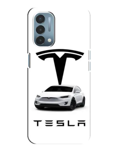 Чехол для OnePlus Nord N200 5G (DE211) с картинкой «Tesla White Style» Чехол для OnePlus Nord N200 5G (DE211) с картинкой «Tesla White Style»
