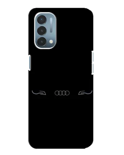 Чехол для OnePlus Nord N200 5G (DE211) с картинкой «Audi — световой подпись»