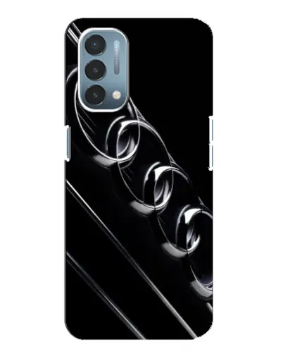 Чехол для OnePlus Nord N200 5G (DE211) с картинкой «Audi — абстрактные кольца»