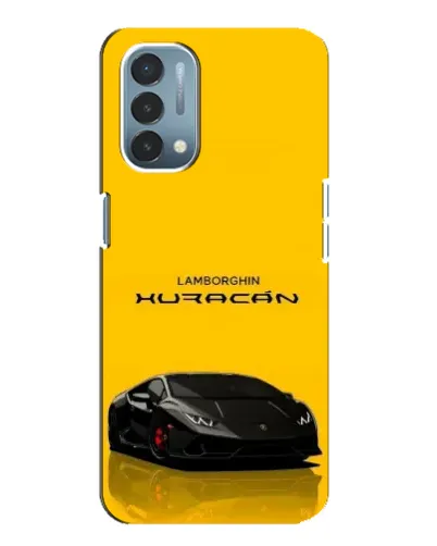 Чехол для OnePlus Nord N200 5G (DE211) с картинкой «Lamborghini Huracan черный»