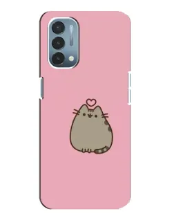Чехол для OnePlus Nord N200 5G (DE211) с картинкой «Pusheen сердце» Чехол для OnePlus Nord N200 5G (DE211) с картинкой «Pusheen сердце»