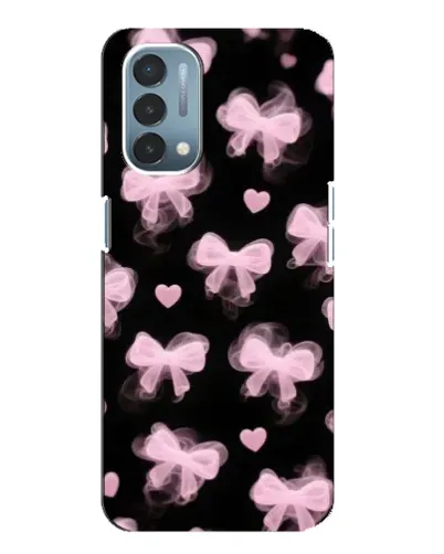 Чехол для OnePlus Nord N200 5G (DE211) с картинкой «Геометрия банта»