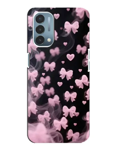 Чехол для OnePlus Nord N200 5G (DE211) с картинкой «Неоновое кружево»