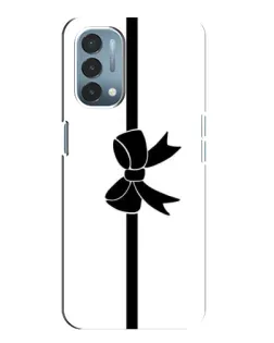 Чехол для OnePlus Nord N200 5G (DE211) с картинкой «Вертикальный бант»