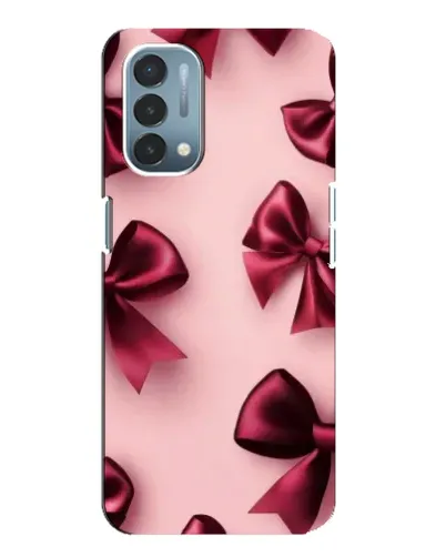 Чехол для OnePlus Nord N200 5G (DE211) с картинкой «Бордовый атлас»