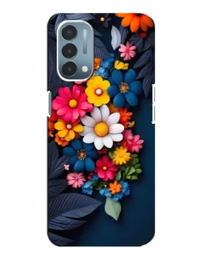Чехол для OnePlus Nord N200 5G (DE211) с картинкой «Цветочная феерия» Чехол для OnePlus Nord N200 5G (DE211) с картинкой «Цветочная феерия»