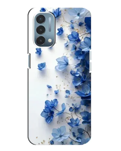 Чехол для OnePlus Nord N200 5G (DE211) с картинкой «Голубой цветочный каскад» Чехол для OnePlus Nord N200 5G (DE211) с картинкой «Голубой цветочный каскад»