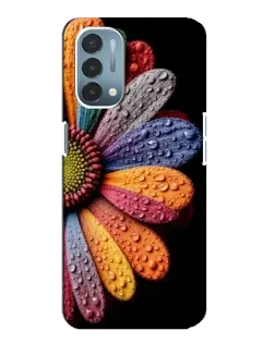 Чехол для OnePlus Nord N200 5G (DE211) с картинкой «Радужный цветок» Чехол для OnePlus Nord N200 5G (DE211) с картинкой «Радужный цветок»