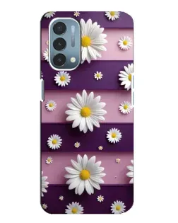 Чехол для OnePlus Nord N200 5G (DE211) с картинкой «Ромашки на фиолетовом» Чехол для OnePlus Nord N200 5G (DE211) с картинкой «Ромашки на фиолетовом»