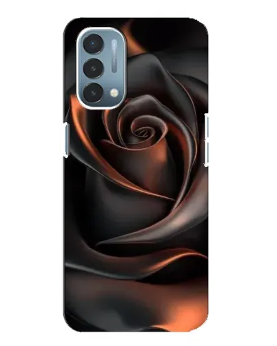 Чехол для OnePlus Nord N200 5G (DE211) с картинкой «Шелковая черная роза» Чехол для OnePlus Nord N200 5G (DE211) с картинкой «Шелковая черная роза»