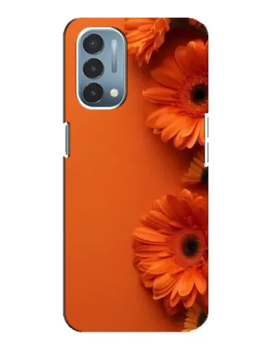 Чехол для OnePlus Nord N200 5G (DE211) с картинкой «Оранжевые герберы» Чехол для OnePlus Nord N200 5G (DE211) с картинкой «Оранжевые герберы»