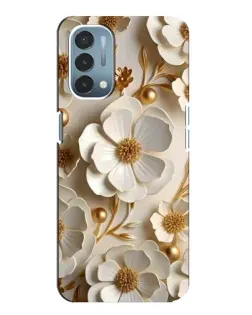 Чехол для OnePlus Nord N200 5G (DE211) с картинкой «Белие бумажние цвети» Чехол для OnePlus Nord N200 5G (DE211) с картинкой «Белие бумажние цвети»